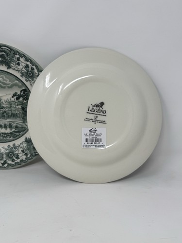 2er Set Legend British Heritage Italio Belmont grüner Steingut Salat 8 Zoll NEU - Bild 13 von 17