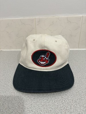 Vintage Cleveland Indianer Mütze Herren Zwillinge Enterprise Klettverschluss hinten Kappe
