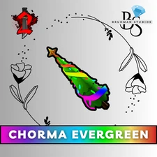 LIMITED🚨| Roblox | Murder Mystery 2 | MM2 | Godly Chroma Evergreen Knife -CHEAP