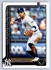 Oswaldo Cabrera 2025 Topps #528 New York Yankees