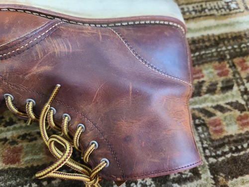 Red Wing Copper Rough & Tough Womens 10 B US 6" Leather Work Boots 3451 Soft Toe - Picture 23 of 24