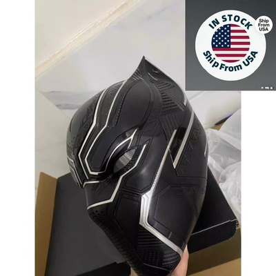 #ad #ad US Stock LED Black Panther Helmet Killerbody 1:1 Wearable Cosplay Mask Props $230.00