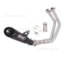 YZF R7 2021-2025 Exhaust System for Yamaha MT-07 XSR 700 Header Pipe Muffler Tip