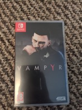 Vampyr Nintendo Switch 2019 Game Cartridge
