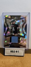 2025 Panini Select Signature Swatches Luke Keaschall #SS-LK Cracked Ice Prizm