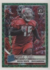 2019 Panini Donruss Optic Rated Rookie Green Velocity Prizm Devin White 0b1y