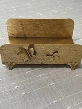 stylebuilt accessories Vintage Tissue Box Holder Towel Holder Gold Butterflies