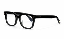 Lunettes de soleil Tom Ford TF5179 noir/clair 53-22-145 mm avec étui neuves