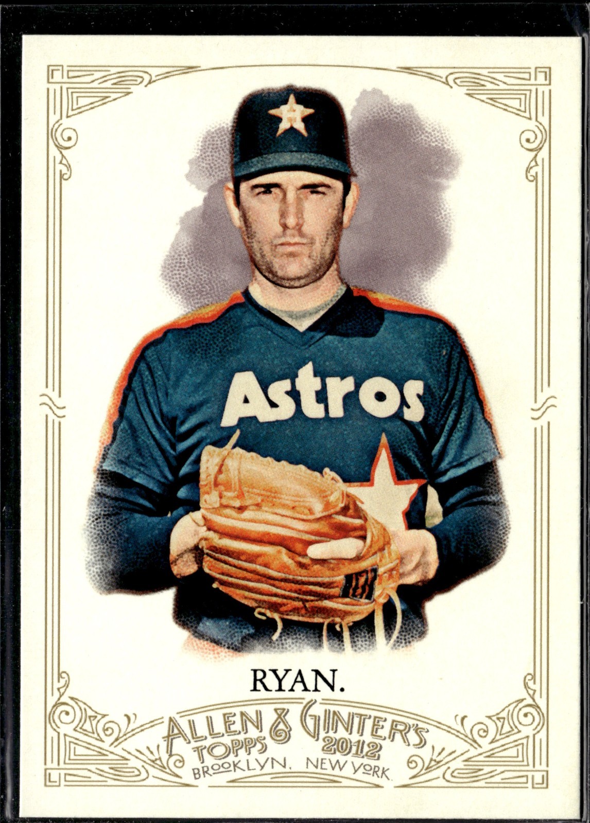 2012 Topps Allen & Ginter High Number SP #345 NOLAN RYAN Houston Astros G8