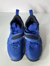 Nike Team Hustle Size 11 C Hyper Royal/White Boy's Sneakers -
