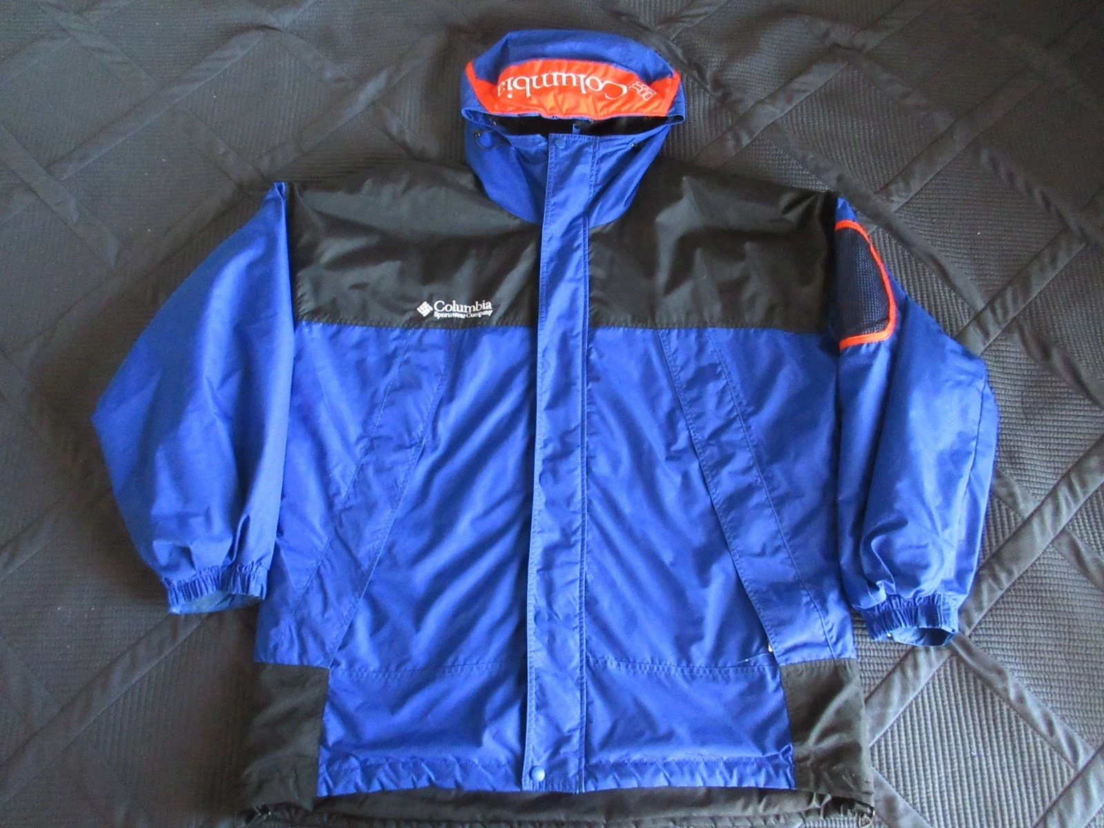VTG 90s Columbia Hooded Full-Zip Warm Jacket Men's Size XL