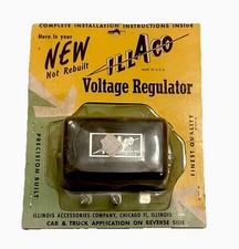 Illaco 6v Voltage Regulator Made In Usa 5862640647- 1940s 50s 60s