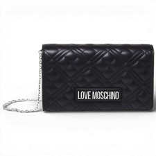 Moda Love Moschino Borsa Quilted Donna Nero in Sintetico