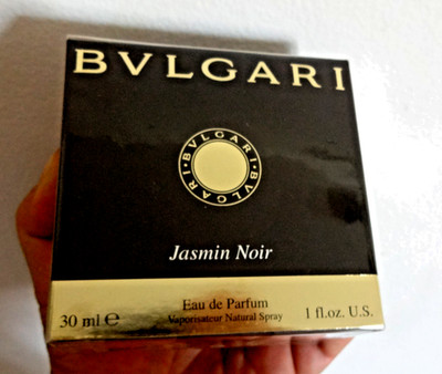 Vtg BVLGARI Jasmin Noir 30ml Eau De Parfum Rare Tester Sealed Authentic