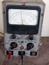 Vintage Radio City Products Model 664 Multimeter AC, DC Volt Meter Tested And...