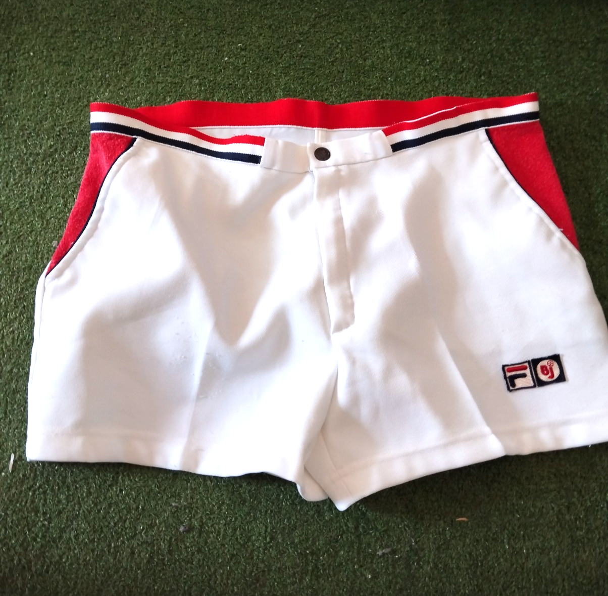 Fila bj Borg short tennis vintage pantaloncini pants tennista tg.50