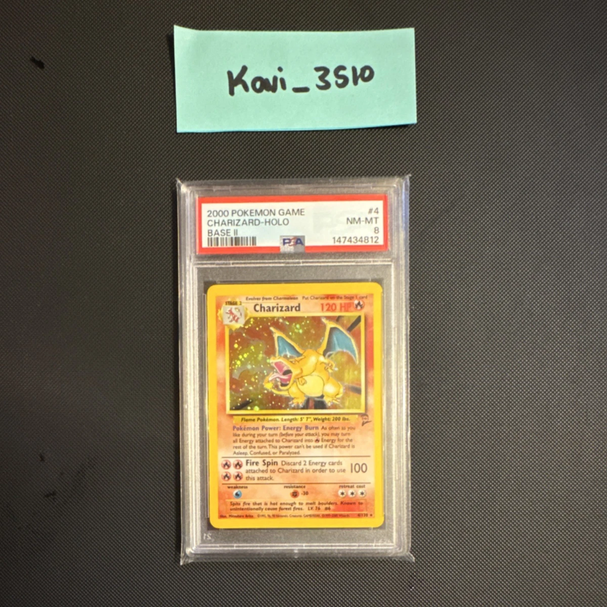 Charizard Pokémon TCG Individual Trading Card Games Base Set in