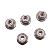 5pcs M5 x 0.8mm Stainless Steel Knurled Thumb Nut Right Hand Thread