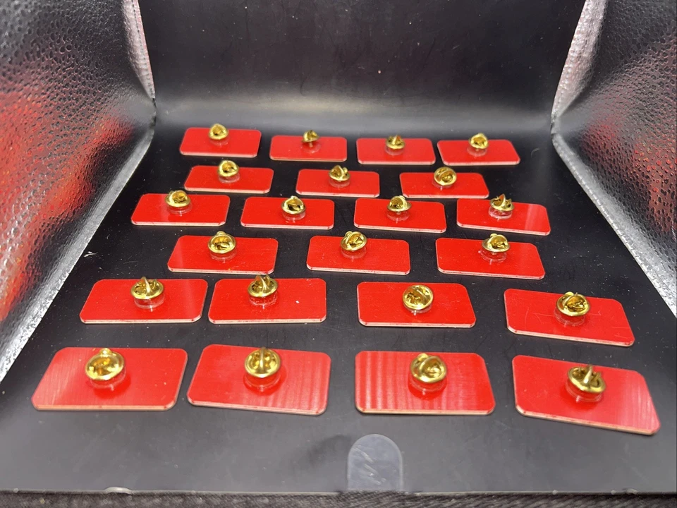 22 Pcs Morgan Shepherd #15 Motorcraft Quality Parts Plastic  NASCAR Hat Pin - Image 3 of 4