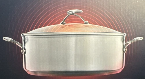 Circulon S-Series 2-piece 7.5QT Cookware NEW In BOX! Induction Ready SteelShield