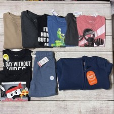 Boys Lot Of Clothes For Fall And Winter. Size XS 4 And 4-5 . NWT Casual