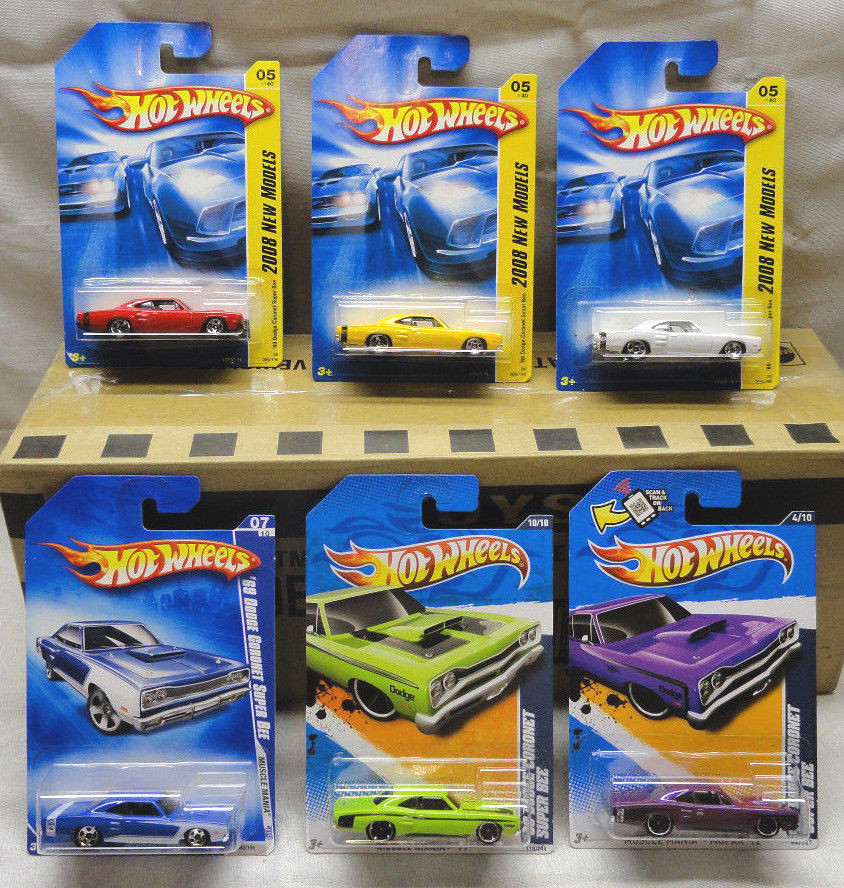 HOT WHEELS '69 DODGE CORONET SUPER BEE, BUY YOUR CHOICE OF HW