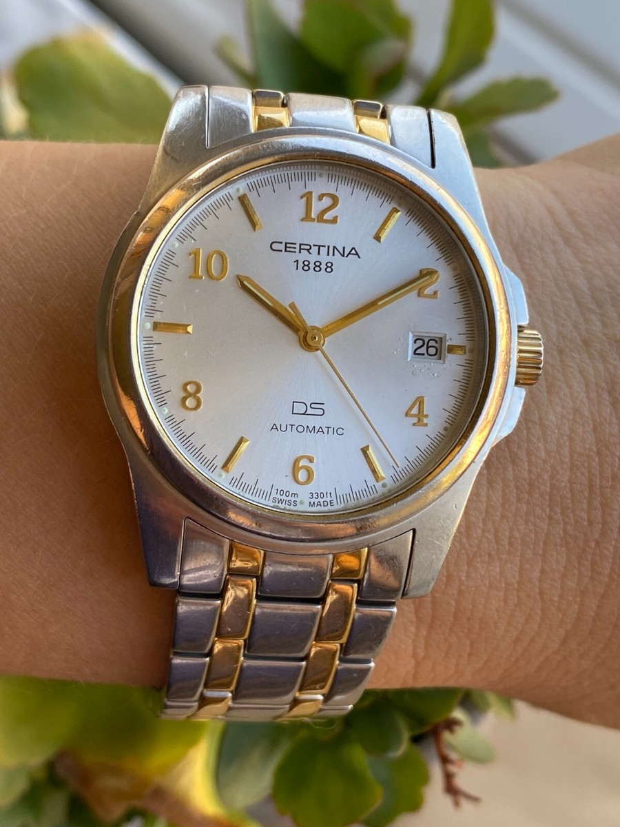 Watch Certina 1888 DS Automatic 25jewels Mens 36 Mm for sale