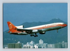 Aviation Postcard Dragonair L 1011-1 TriStar VR-HOD Hong Kong Airplane A11