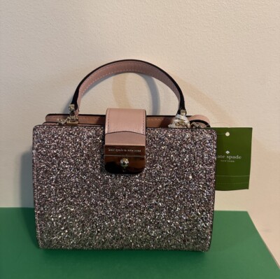 Kate spade ショルダーバッグrosegold New Kate Spade Metallic Saffiano Leather Rose Gold CARSON