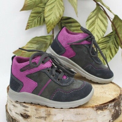 SUPERFIT MEL Gr. 20 21 & 22 WMS M, Baby Kinder Lauflernschuhe Boot Leder Glitzer