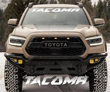 Toyota Tacoma Windshield logo text banner vinyl decal sticker