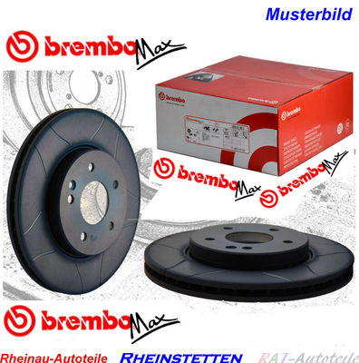 Brembo Max 2 x Bremsscheiben 325mm-VA-BMW 3 Cabriolet E46 330 Ci 330 Cd 