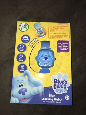 Leap Frog Blues Clues and You Watch -  Blue Learning Watch