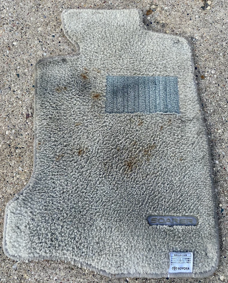 SOARER! OEM JDM RHD TOYOTA SOARER (LEXUS SC300 SC400) ALFOMBRILLAS ¡JUEGO COMPLETO! Foto 2 de 4