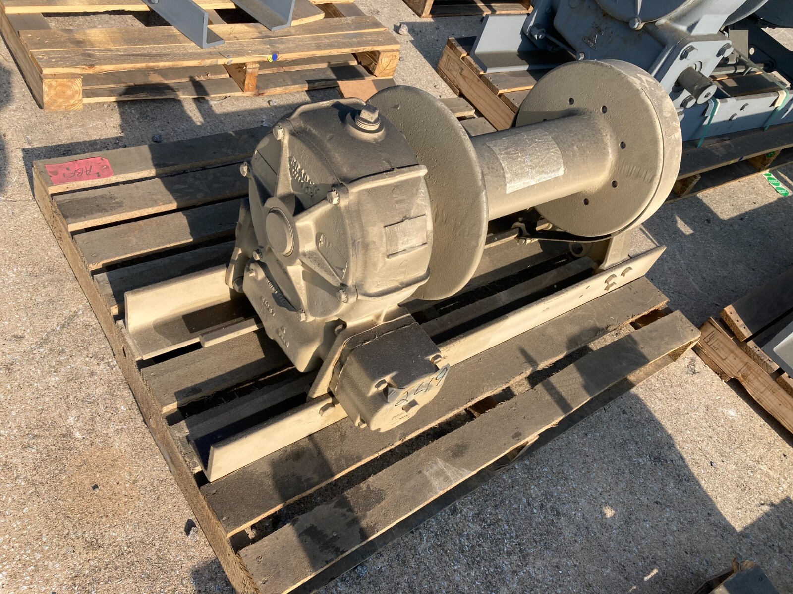 Braden Worm Gear Mechanical Winch AMS1018B R LA, New Old Stock, p/n