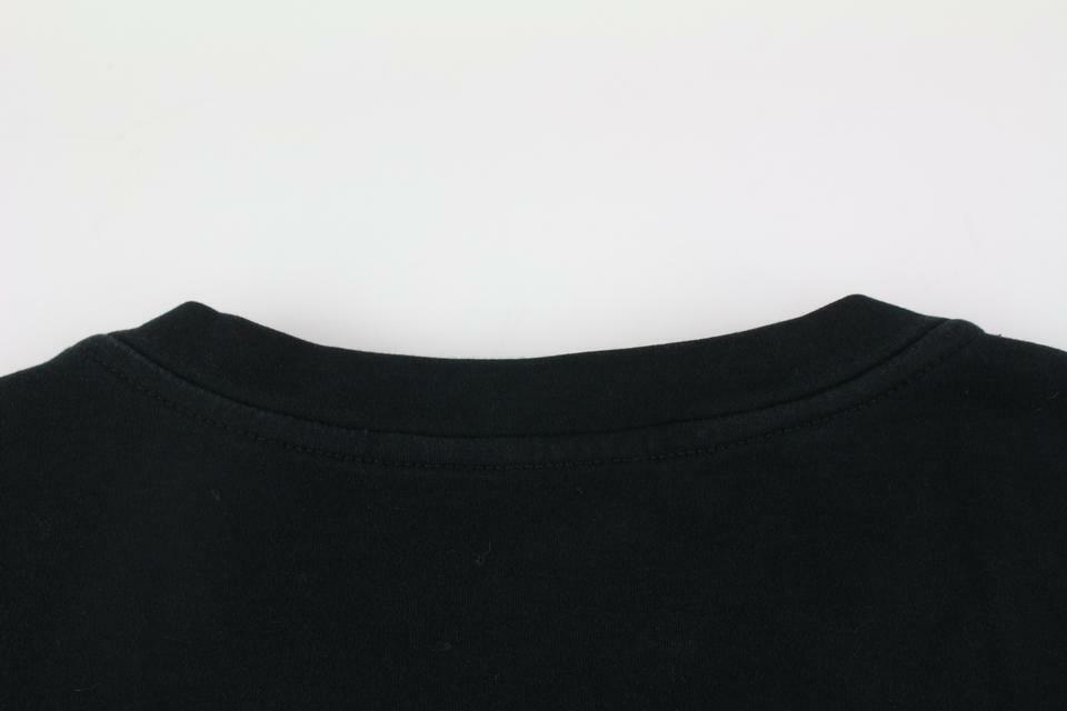 Louis Vuitton Men's Large Black x Red Volez Voguez Voyagez T-Shirt