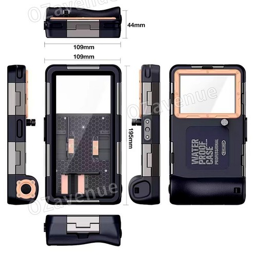 Universal Waterproof Case Bag IPX8 For Phone Pouch Case Dry Bag Luminous Summer - Picture 12 of 13