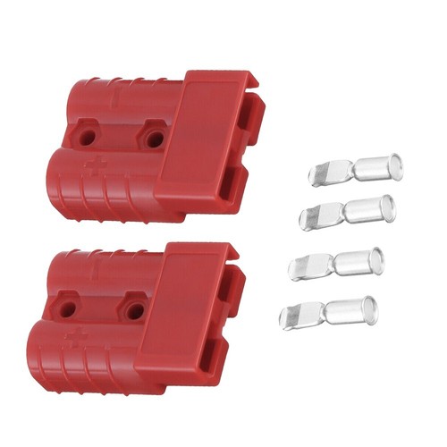 5Pair Battery Quick Connect Disconnect Jumper Connectors Cable Plug Winch 50A - Picture 10 of 10