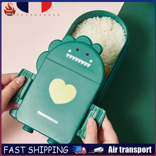 HOVUK Boîte à déjeuner Mickey Mouse pour enfants, boîte à déjeuner étanche avec 2 compartiments et couverts, réutilisable, sans BPA, passe au micro-ondes et au lave-vaisselle 3 HOVUK Boîte à déjeuner Mickey Mouse pour enfants, boîte à déjeuner étanche avec 2 compartiments et couverts, réutilisable, sans BPA, passe au micro-ondes et au lave-vaisselle 3