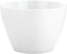 PILLIVUYT FRANCE, EDEN MEDIUM WHITE FRENCH PORCELAIN BOWL, 7.75", 2.5 QUART, NEW