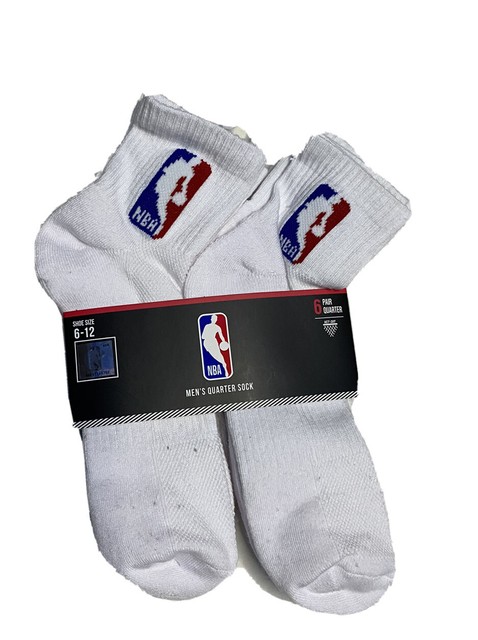 white nba socks