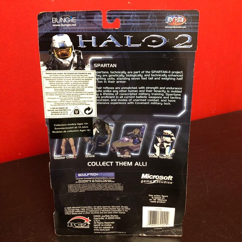 White Spartan Series 2 Halo 2 Joyride Figure - Picture 4 of 9