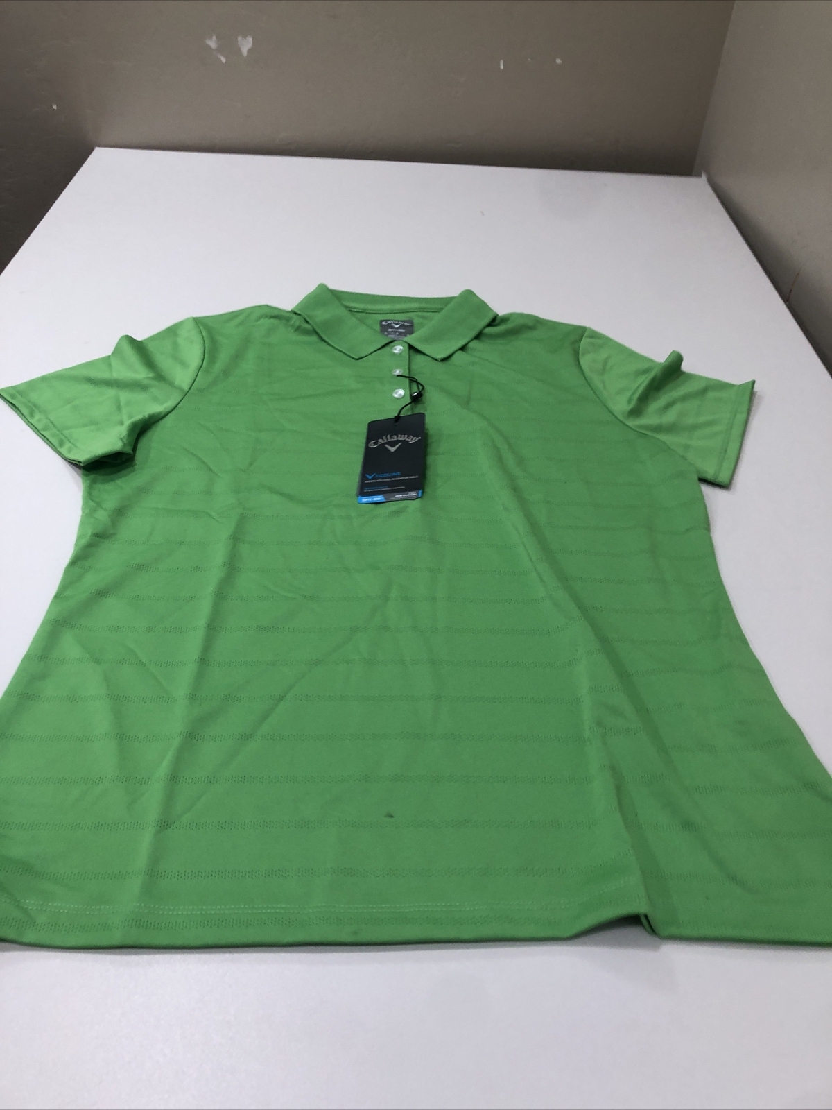 Polo Shirt Green Size L