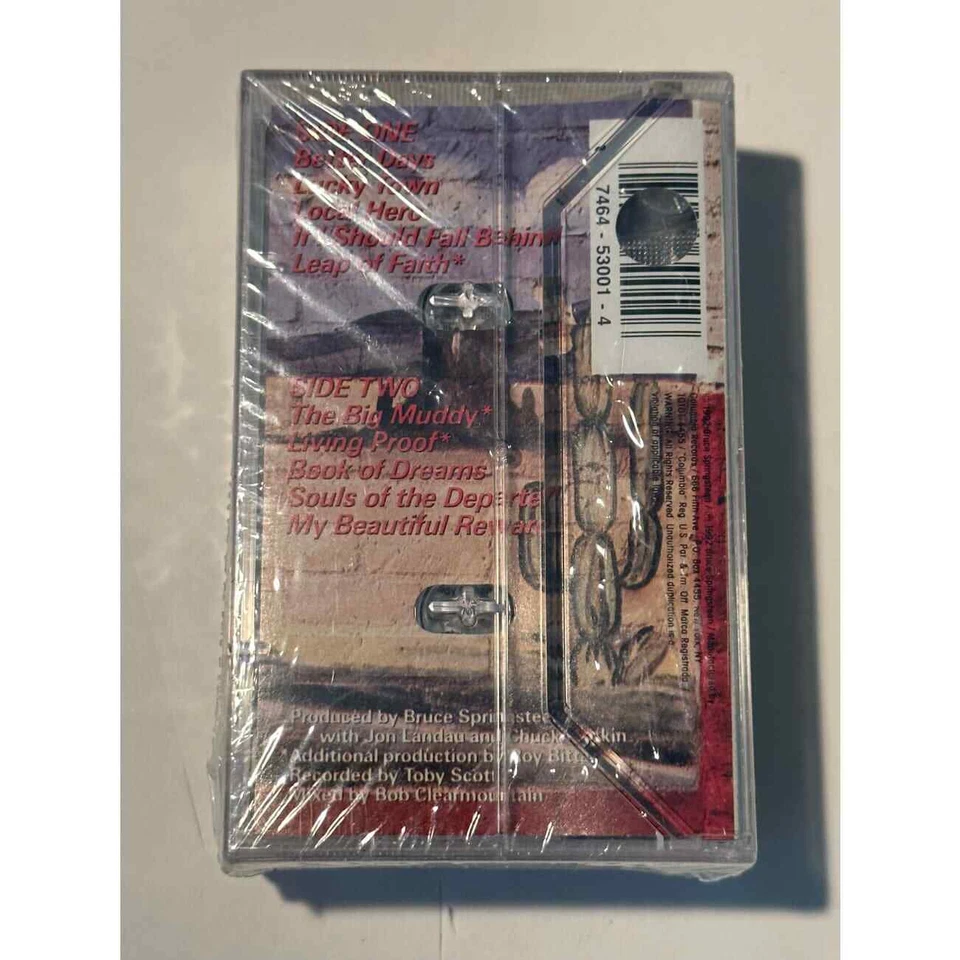Bruce Springsteen Human Touch/Lucky Town Dbl Cassette Sealed 1992 - Image 3 of 3