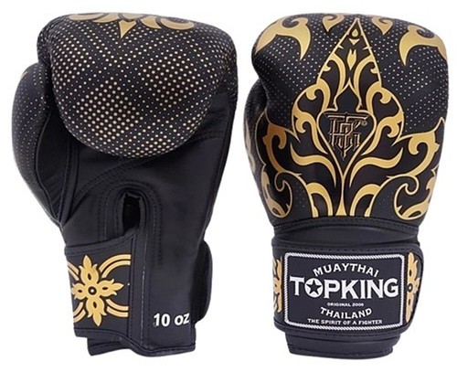 Guantes de Boxeo TOPKING Cuero Muay Thai MMA KANOK Entrenamiento Hechos TH Talla 8-16oz - Imagen 9 de 12