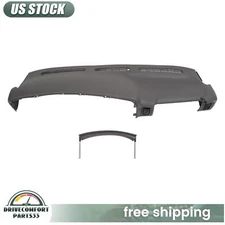 Molded Dash Dashbroad Cover Cap Board For 1999-2006 Silverado Sierra Tahoe Gray