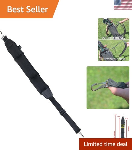 Comfortable Padded Golf Bag Strap – Adjustable and Lightweight for All Golfers