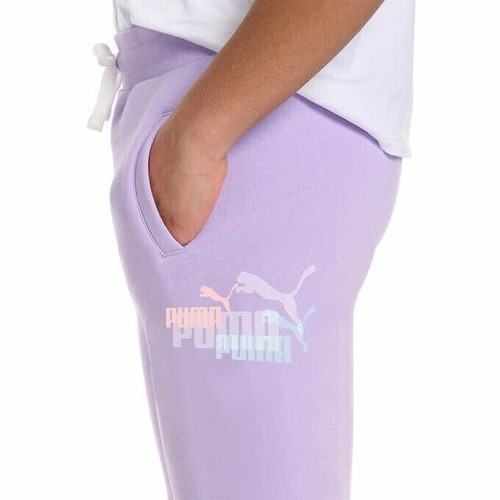Puma Youth Girls Joggers , Purple , L (14/16 ) - Picture 2 of 3