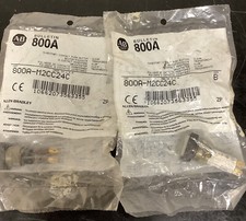 Lot Of 2 Allen Bradley Momentary Contact Push Button 800A-M
