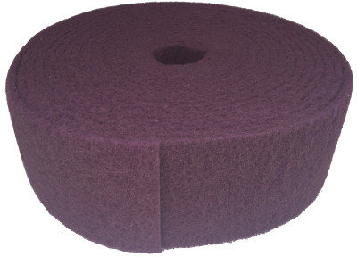 Schleifvlies 10m Schleifvlies Rolle Vliespads Rot Very Fine Grau UltraFine Vlies